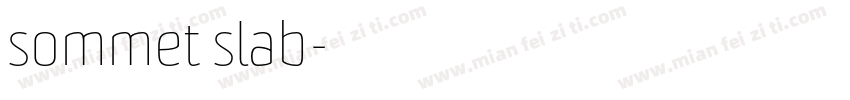 sommet slab字体转换